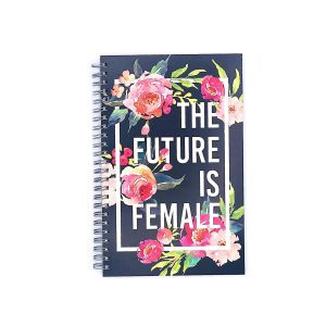 The Future Is Female :: Spiral Notebook - 30 Pack