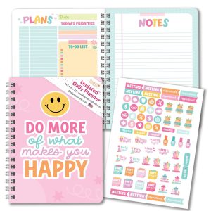 Daily Planner | Undated | Calendars & Planners - Retro